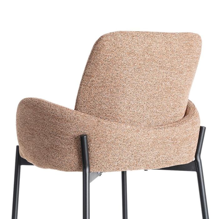 Taburete Jaspeado Rosa Tejido-Metal 48,50 X 48,50 X 95 cm