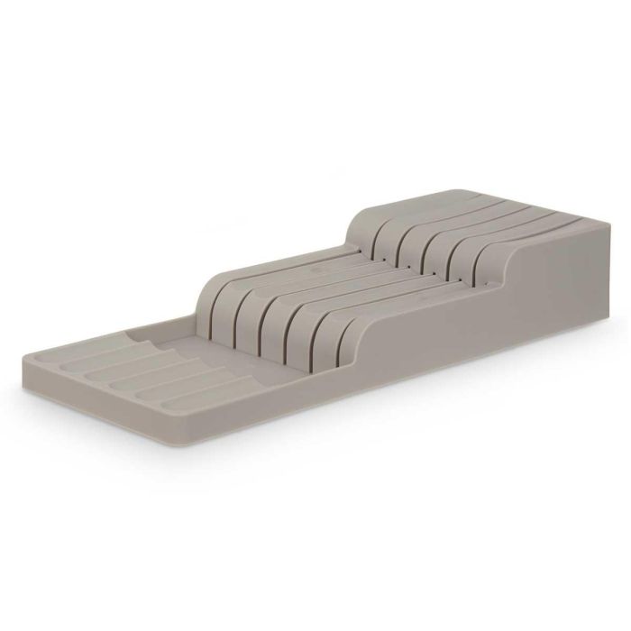Soporte Cuchillos Surtidos Gris Kinvara 40X7CM (12 Unidades) 1 Soporte Cuchillos Surtidos Gris Kinvara 40X7CM (12 Unidades) 1