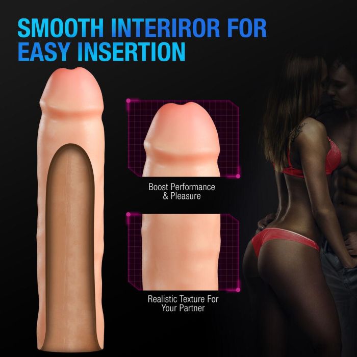 Funda para pene Blush Performance Plus Carne Ø 4,5 cm 3 Funda para pene Blush Performance Plus Carne Ø 4,5 cm 3