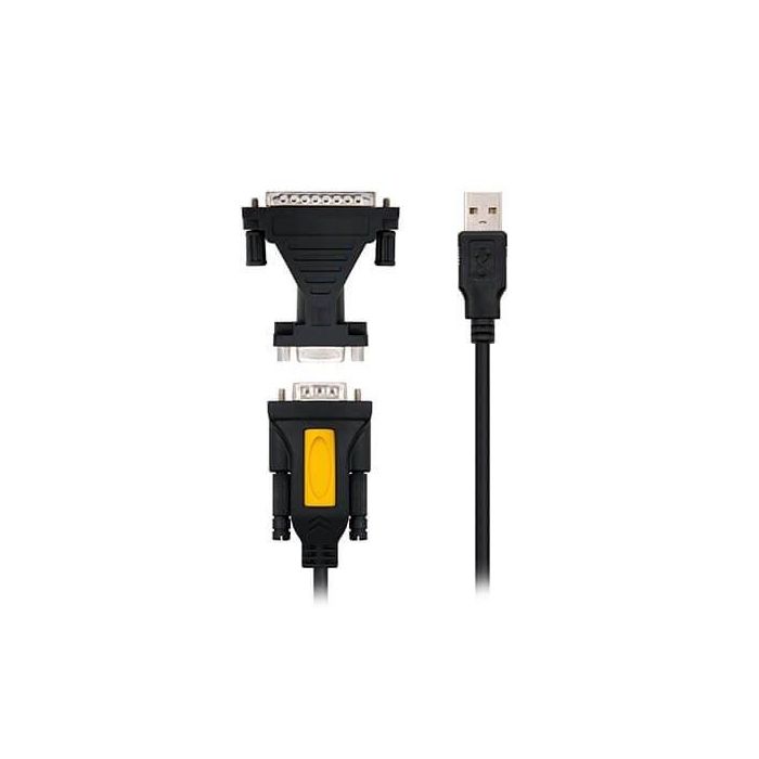 Nanocable Conversor USB A Macho a RS232 DB9 Macho 1.8 Metros