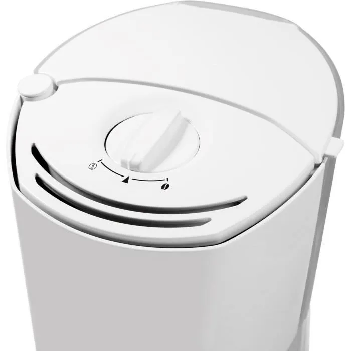 Melitta 1017-03 Cafetera Top Glass Blanco / Acero Cepillado - Disfruta del café 1 Melitta 1017-03 Cafetera Top Glass Blanco / Acero Cepillado - Disfruta del café 1