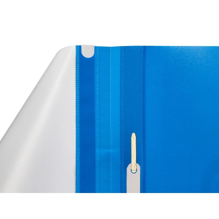 Carpeta Dossier Fastener Plastico Q-Connect Din A4 Azul 25 unidades 9