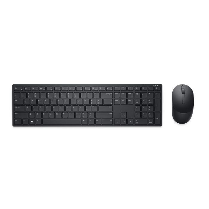 Dell Kit Teclado + Ratón Inalámbrico QWERTY Español, 4000 ppp, Negro Dell Kit Teclado + Ratón Inalámbrico QWERTY Español, 4000 ppp, Negro