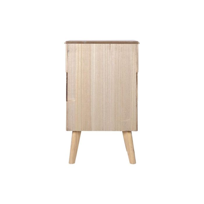Mesita de Noche DKD Home Decor Dorado Marrón claro Madera de Paulonia Madera MDF 43 x 40 x 70 cm 5 Mesita de Noche DKD Home Decor Dorado Marrón claro Madera de Paulonia Madera MDF 43 x 40 x 70 cm 5