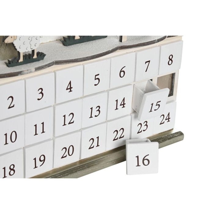 Calendario Adviento Navidad Tradicional DKD Home Decor Rojo Beige 8.5 x 36.5 x 34 cm (2 Unidades) 4 Calendario Adviento Navidad Tradicional DKD Home Decor Rojo Beige 8.5 x 36.5 x 34 cm (2 Unidades) 4