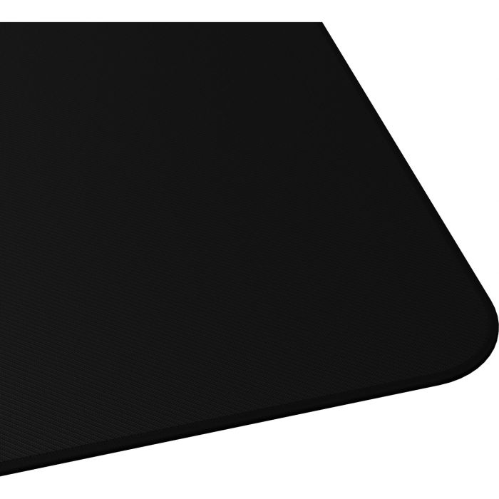 GENESIS Carbon 500 XL Logo Alfombrilla Gaming XL Negra, 400x500mm, Base Antideslizante de Caucho, Bordes Reforzados, Resistente al Agua 3