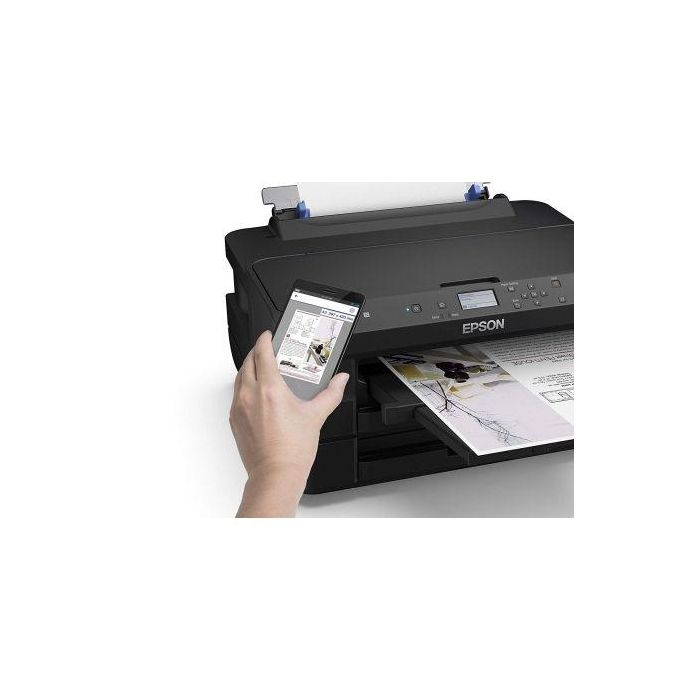 Impresora A3 Epson Workforce WF-7210DTW WiFi/ Dúplex/ Negra 4 Impresora A3 Epson Workforce WF-7210DTW WiFi/ Dúplex/ Negra 4