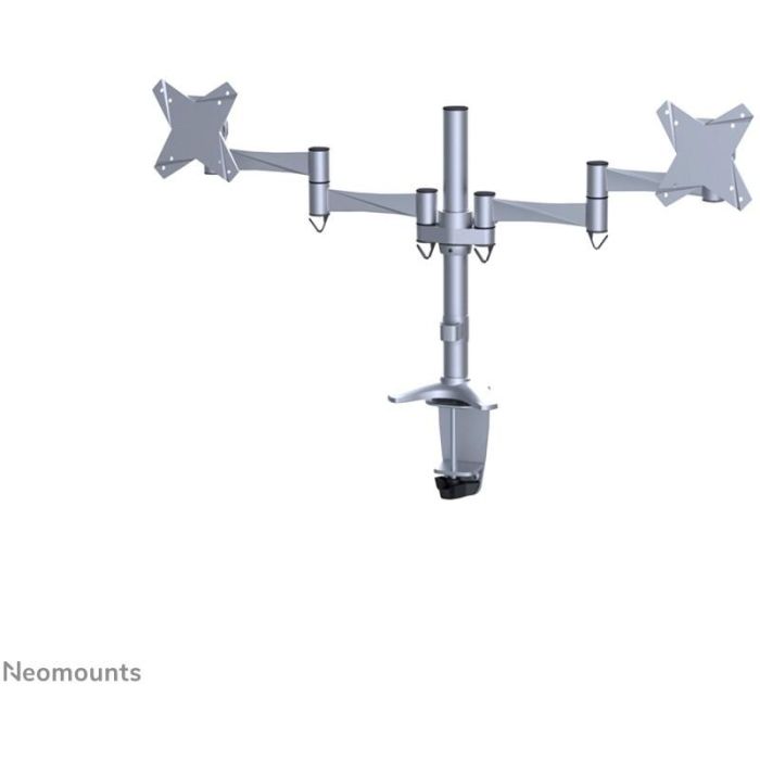 Neomounts Tischhalterung für zwei Flachbildschirme bis 27" (69 cm) 9KG FPMA-D1330DSILVER 1