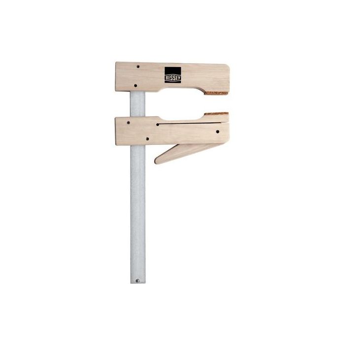 BESSEY HKL 200/110 Abrazadera en F, 20 cm, de Aluminio y Madera