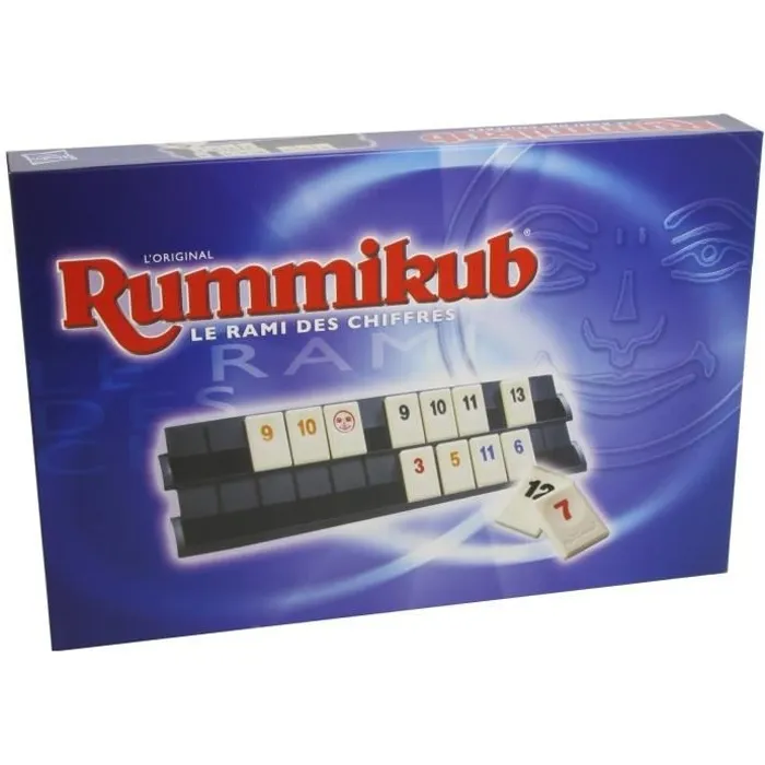Hasbro Gaming Rummikub Numbers Juego de mesa de números para mayores de 8 años