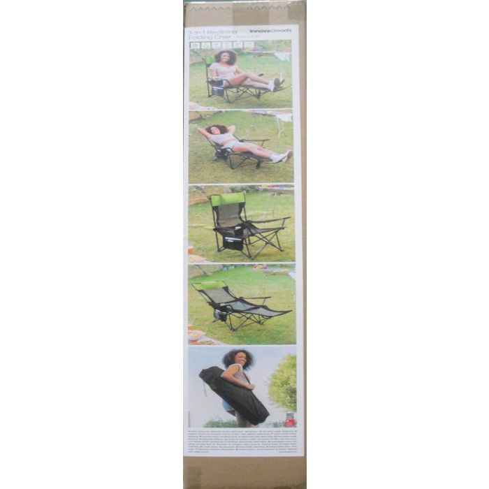 Silla Tumbona Plegable De Camping Kampfort Innova - Inde 1 Silla Tumbona Plegable De Camping Kampfort Innova - Inde 1