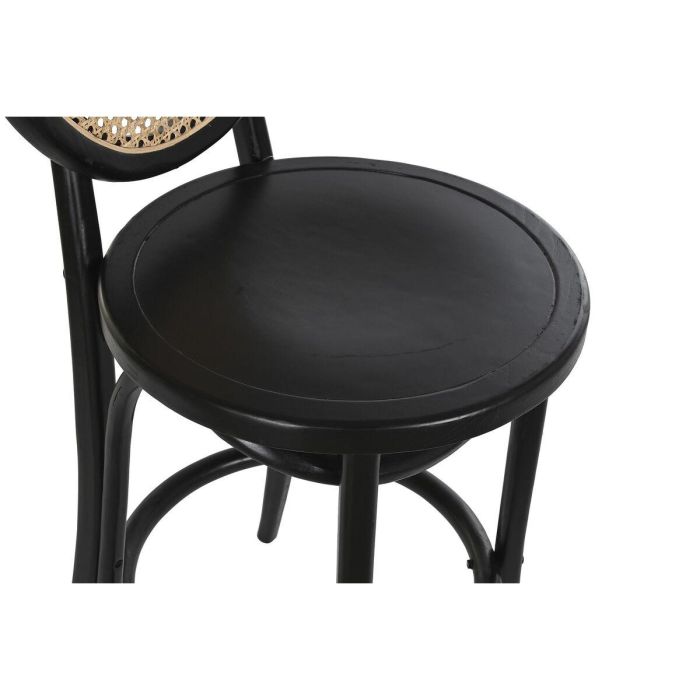Taburete DKD Home Decor 43 x 43 x 108 cm Negro 1 Taburete DKD Home Decor 43 x 43 x 108 cm Negro 1
