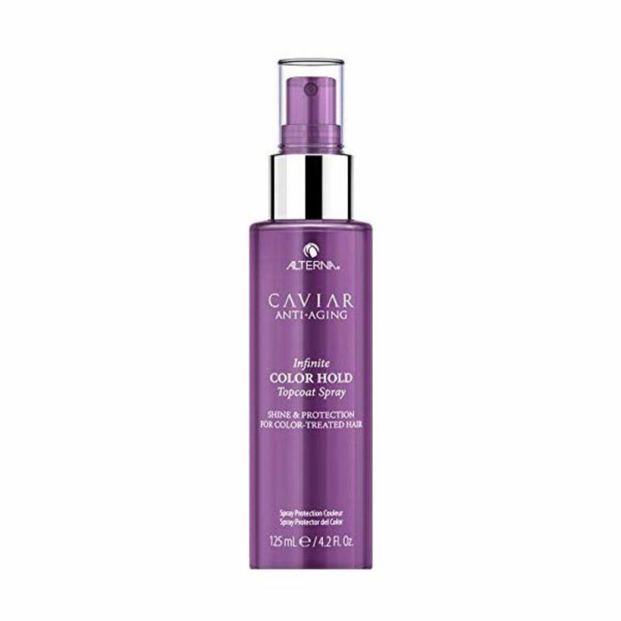 Alterna CAVIAR INFINITE COLOR HOLD Topcoat Vaporizador Protección Color Cabellos Teñidos Mechas Brillo Volumen 125 ml 0 Alterna CAVIAR INFINITE COLOR HOLD Topcoat Vaporizador Protección Color Cabellos Teñidos Mechas Brillo Volumen 125 ml 0