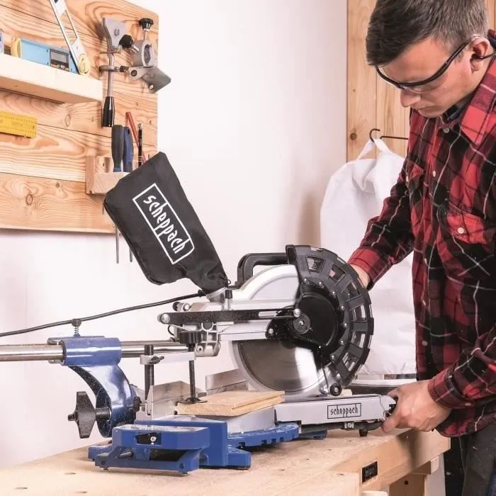 Scheppach Sierra Ingletadora Radial HM254 - 2000W - 255mm 3 Scheppach Sierra Ingletadora Radial HM254 - 2000W - 255mm 3