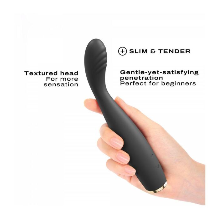 Vibrador clásico Dorcel Negro 4 Vibrador clásico Dorcel Negro 4