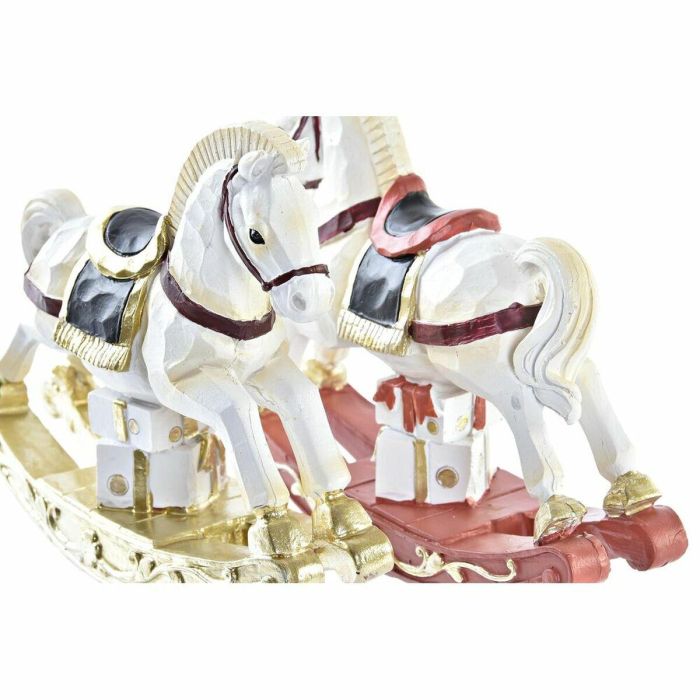 Figura Navidad Tradicional DKD Home Decor Rojo Dorado 4 x 11 x 14 cm (2 Unidades) 1 Figura Navidad Tradicional DKD Home Decor Rojo Dorado 4 x 11 x 14 cm (2 Unidades) 1