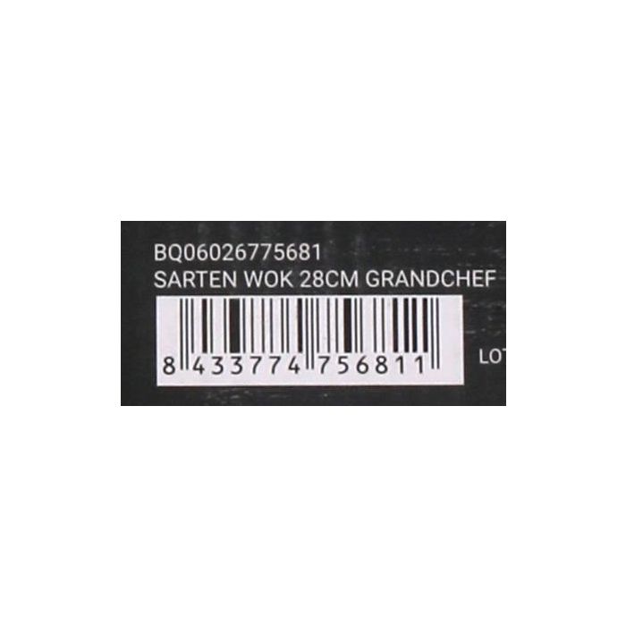 Quttin Sarten Wok Grandchef 28 cm 10