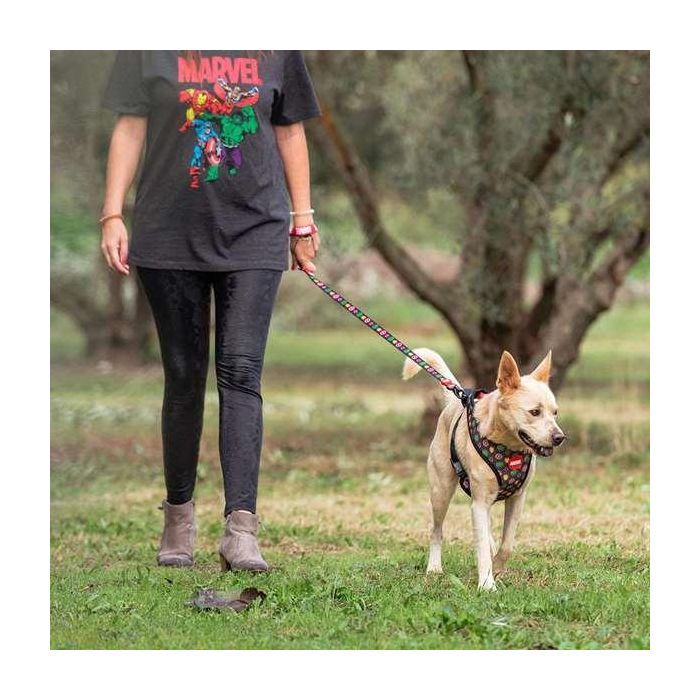 Marvel T3M:M Correa Premium para Perros, Talla M, Color Rojo 4 Marvel T3M:M Correa Premium para Perros, Talla M, Color Rojo 4
