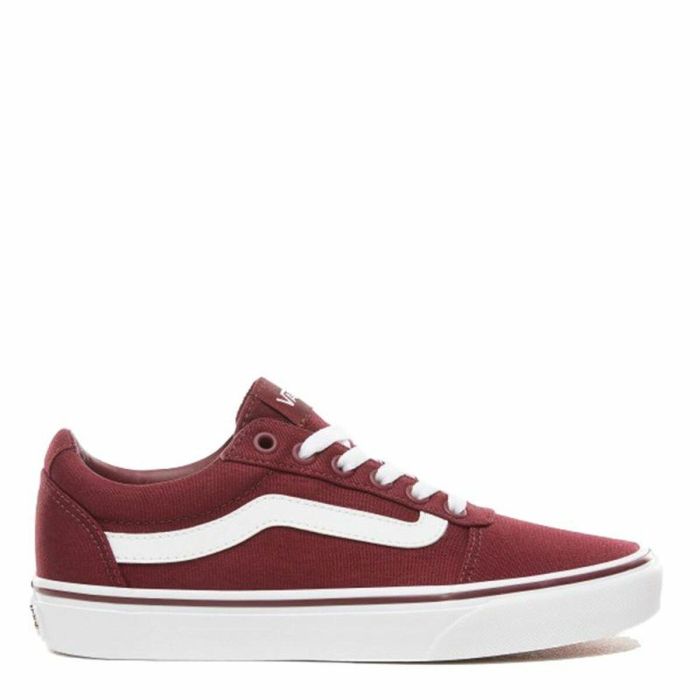 Zapatillas Casual Mujer Vans Ward Rojo 0 Zapatillas Casual Mujer Vans Ward Rojo 0