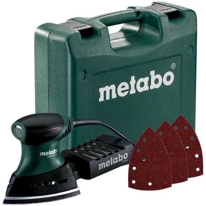 Set lijadora multifunción - METABO - FMS 200 Intec