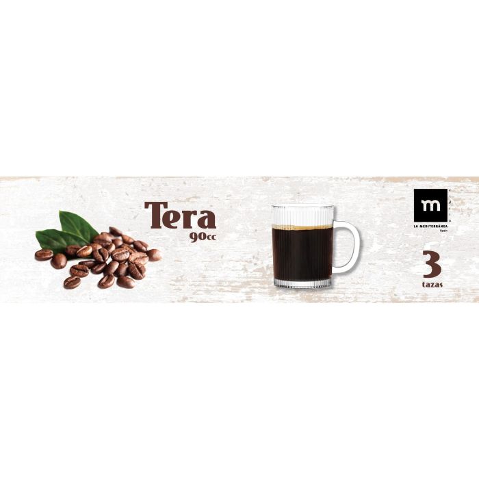 Set 3 Mugs 90Ml "Tera" (24 Cajas) 4