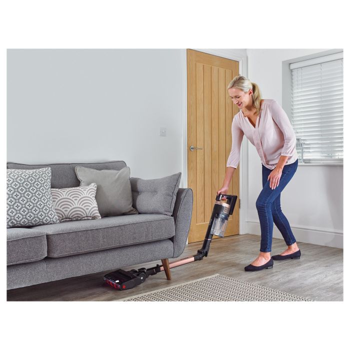 Shark Aspiradora escoba inalámbrica Stratos IZ400EU - Tecnología DuoClean + PowerFins Plus - Iluminación LED