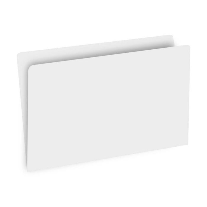 Gio Subcarpeta Simple Cartulina Folio 180 gr Blanco Pastel -50U- 4