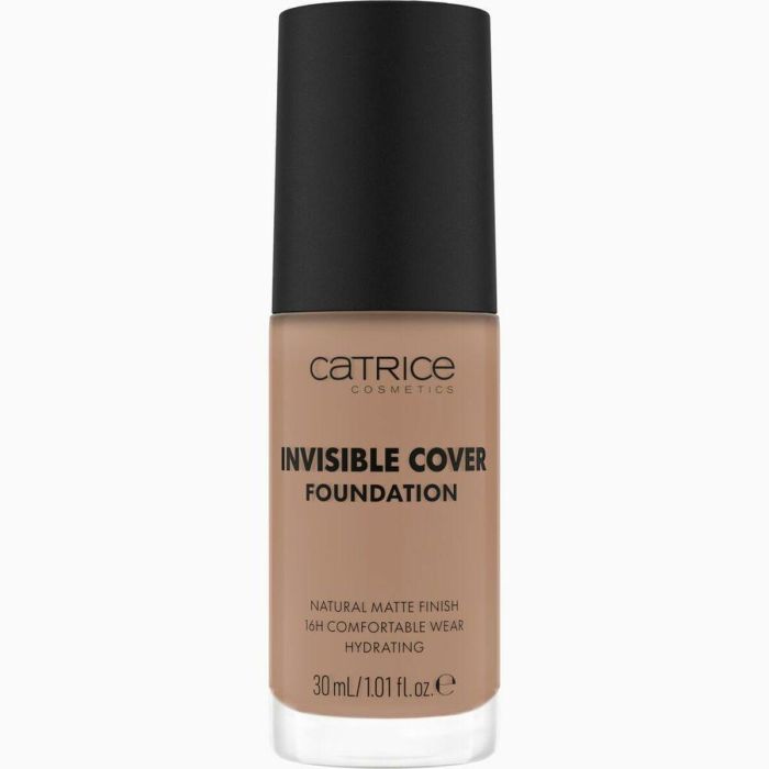 Catrice COVER FOUNDATION base invisible #037W tono medio claro 30 ml