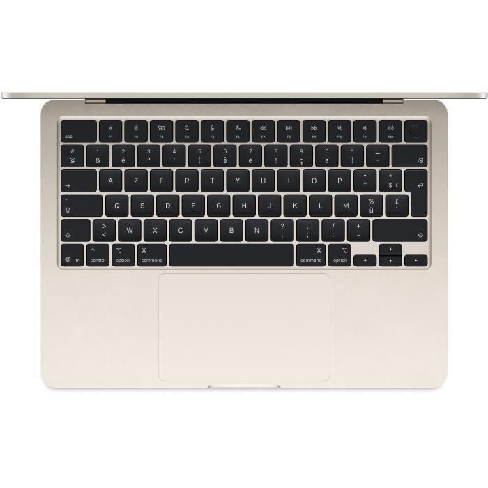 Apple MW0Y3FNA MacBook Air M4 13,6" 16GB RAM 256GB SSD Starlight (2025) con CPU de 10 núcleos y GPU de 8 núcleos 1