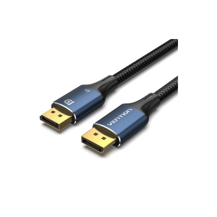 Cable Vention HCELF/ DisplayPort Macho - DisplayPort 8K Macho/ 3m/ Azul