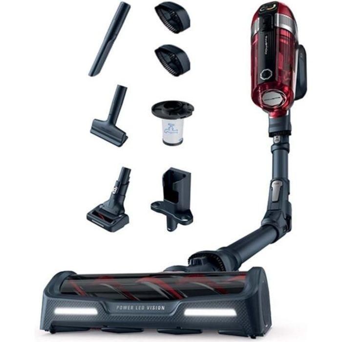 ROWENTA YY4890FE X-Force Flex 11.60 Kit de aspiradora inalámbrica para animales, succión potente, tecnología Flex, batería extraíble ROWENTA YY4890FE X-Force Flex 11.60 Kit de aspiradora inalámbrica para animales, succión potente, tecnología Flex, batería extraíble