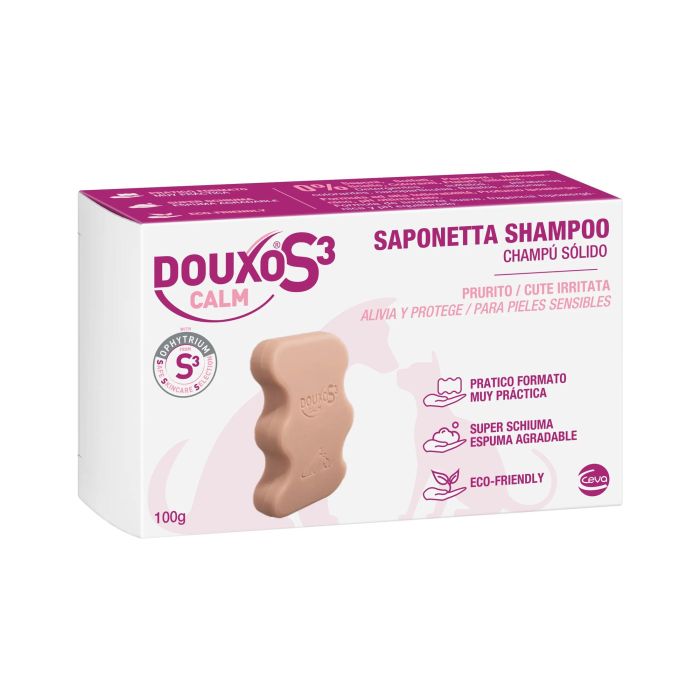Douxo S3 Calm Champú Sólido para perros y gatos 100 gr