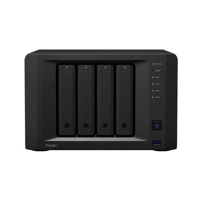 Videocámara de Vigilancia Synology DVA3221 Negro