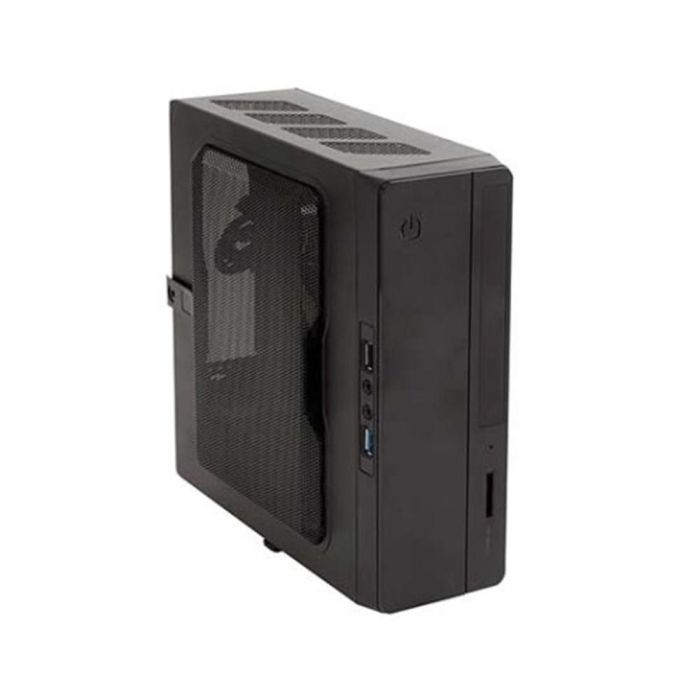 Unykach Caja PC Mini-ITX Negra con Fuente 150W, USB 3.0, Audio, 1x 2.5", 1x 5.25" - UNYK-MC001 1 Unykach Caja PC Mini-ITX Negra con Fuente 150W, USB 3.0, Audio, 1x 2.5", 1x 5.25" - UNYK-MC001 1