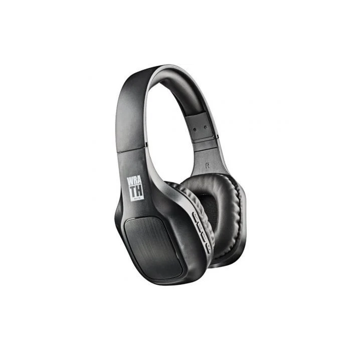 NGS ARTICAWRATHBLACK Auriculares Inalámbricos con Micrófono, Bluetooth 5.1, Diadema Ajustable, Negro