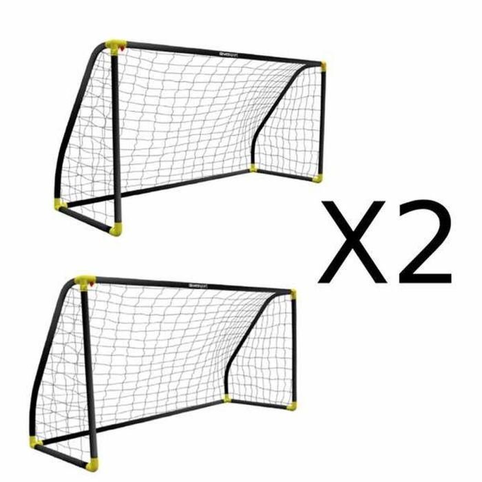Set de 2 porterías de fútbol Ociotrends 180 x 91 x 120 cm 1 Set de 2 porterías de fútbol Ociotrends 180 x 91 x 120 cm 1