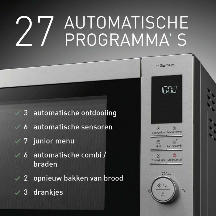 Microondas con Grill Panasonic NNCD88QSEPG 1300 W 6 Microondas con Grill Panasonic NNCD88QSEPG 1300 W 6