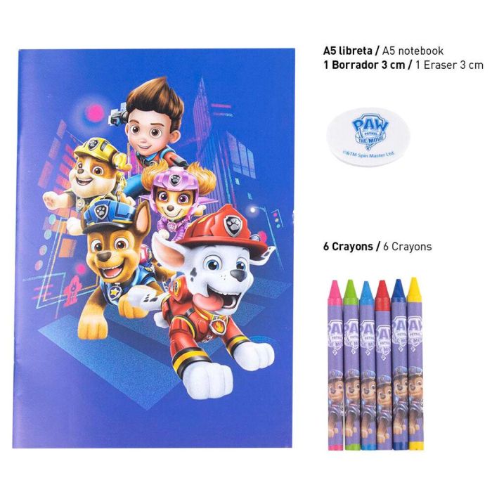 Set de Papelería The Paw Patrol Azul (16 pcs) 3