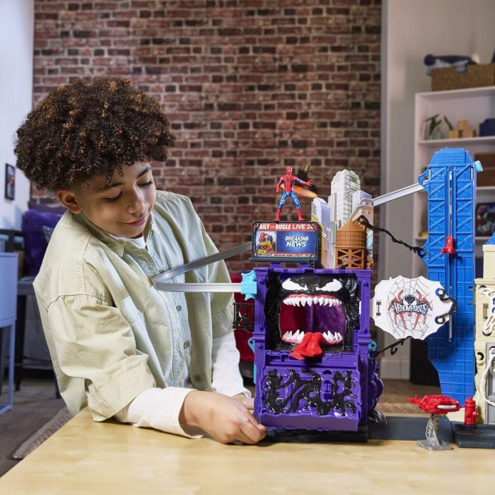 Hasbro Spiderman Web-Slinger City Juego Infantil Marvel Spider-Man VenomVersus a partir de 4 años 6 Hasbro Spiderman Web-Slinger City Juego Infantil Marvel Spider-Man VenomVersus a partir de 4 años 6