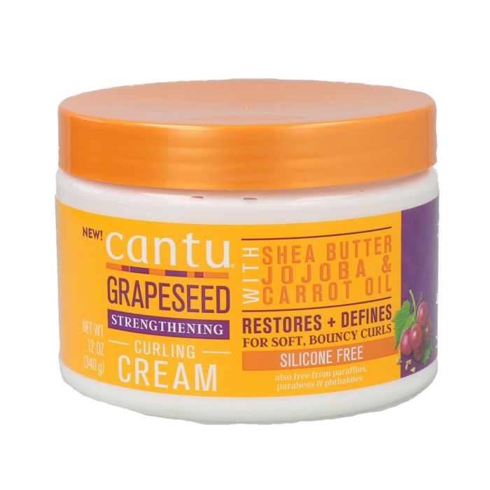 Mascarilla Capilar Cantu Grapeseed Curling Cream (340 g)