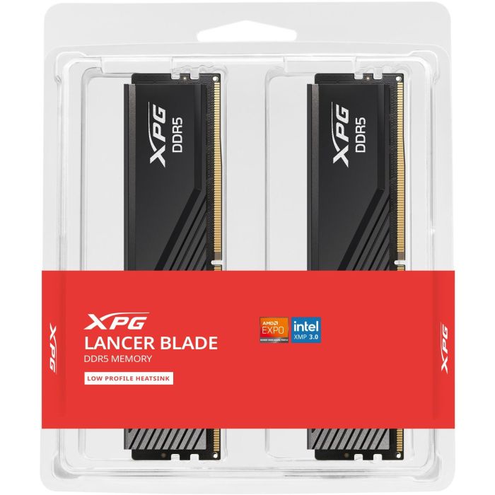 ADATA AX5U6400C3216G-DTLABRBK XPG Lancer Blade RGB 32 GB (2x16GB) DDR5 DIMM 6400 MHz Dual-Kit Intel XMP AMD EXPO 3 ADATA AX5U6400C3216G-DTLABRBK XPG Lancer Blade RGB 32 GB (2x16GB) DDR5 DIMM 6400 MHz Dual-Kit Intel XMP AMD EXPO 3