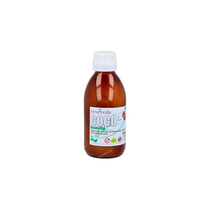 AYURVEDA AUTENTICO Aceite de Coco Puro 200 ml