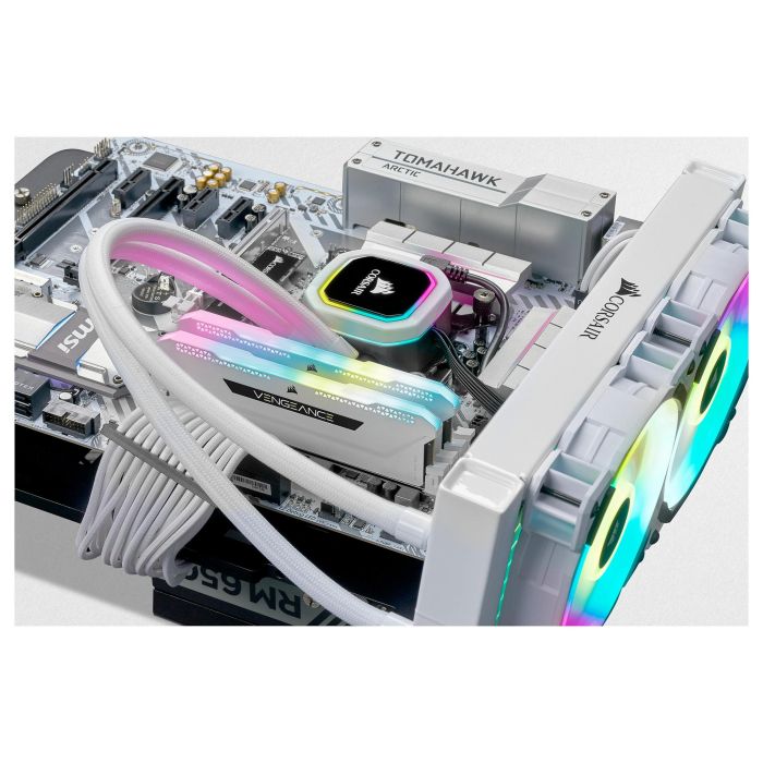 Corsair Vengeance RGB Pro SL White 32GB (2x16GB) DDR4 3200MHz CL16 DIMM Kit Memoria RAM