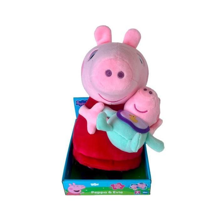 Peluche Peppa Pig Con Bebe 3 Peluche Peppa Pig Con Bebe 3