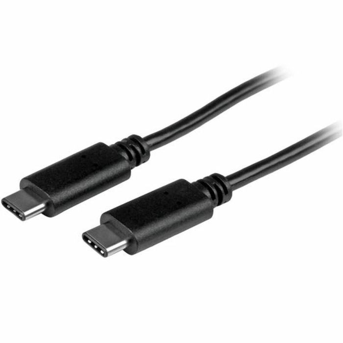 Cable USB C Startech USB2CC1M USB C Negro 0 Cable USB C Startech USB2CC1M USB C Negro 0
