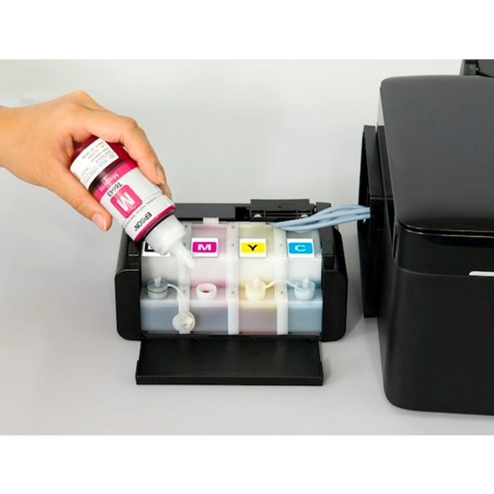 Epson Tinta Magenta Ecotank Botella 113 para Et-5850, Et-5800, Et-16650, Et-16600, Et-5880, Et-5170 (127ml) 5