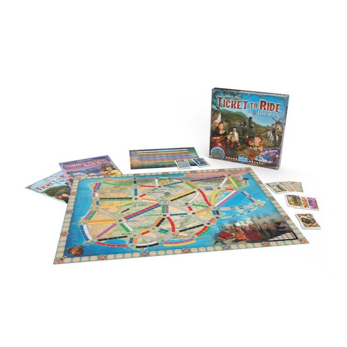 Days of Wonder ¡Aventureros al Tren! Iberia y Corea del Sur Juego de Tablero DW720138 1 Days of Wonder ¡Aventureros al Tren! Iberia y Corea del Sur Juego de Tablero DW720138 1