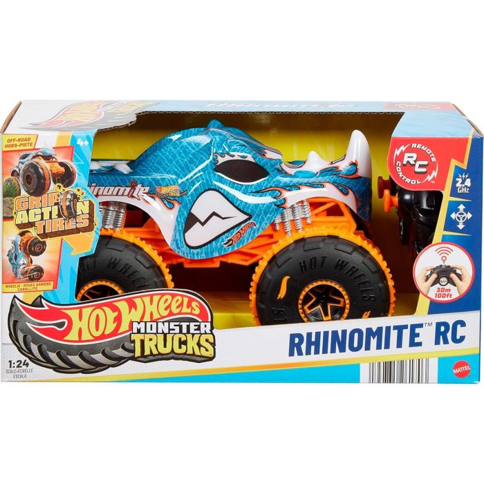 Hot Wheels Monster Trucks Rhinomite R/C Jbk11 Mattel 1