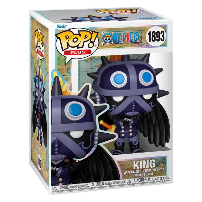 FUNKO POP! Figura King One Piece Vinilo 9cm