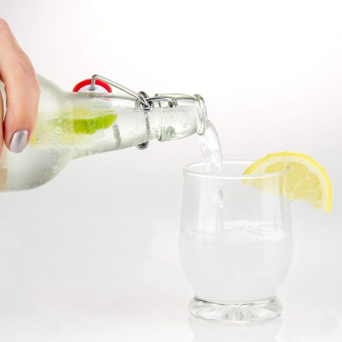 Botella 500 ml con tapón hermético - La Mediterranea (24 Unidades) 1 Botella 500 ml con tapón hermético - La Mediterranea (24 Unidades) 1